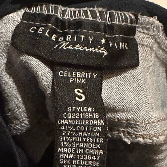 Celebrity Pink Maternity Skinny Denim Jeans Women's S Small - Picture 3 of 6